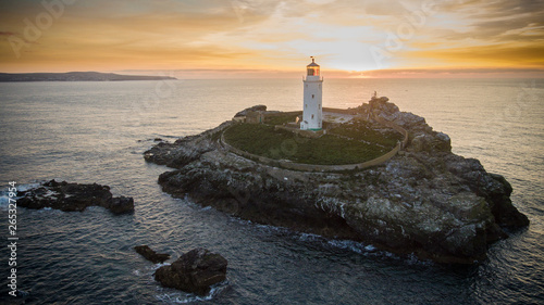 Aerial images of the North Cornish coastline