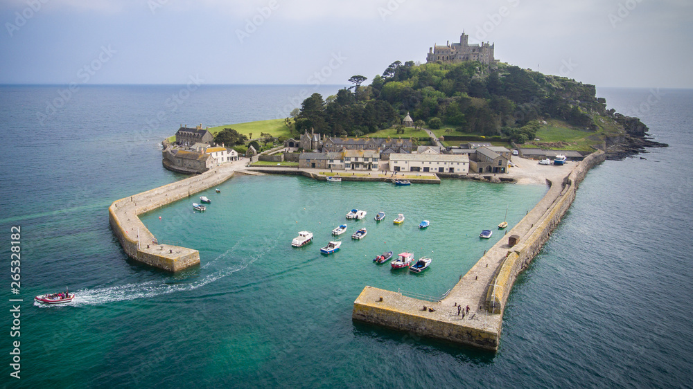 Aerial Image of St Ives Cornwall