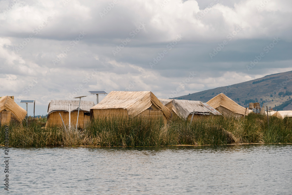 lake Titicaca huts