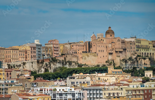 Cagliari, Sardinia, Italy. An ancient city with a long history under the rule of several civilisations.