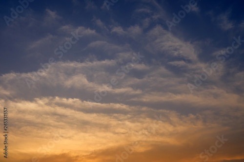 Fototapeta Naklejka Na Ścianę i Meble -  Beautiful Sunrise Sky Background.