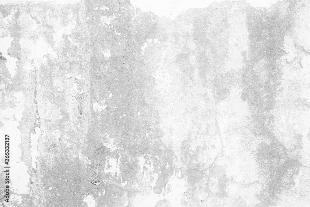 Naklejka premium White Grunge Concrete Wall Background.