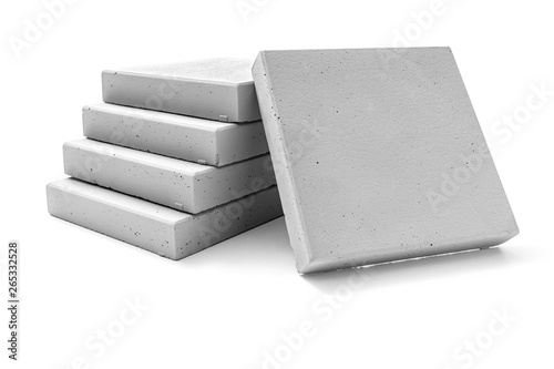 Bilde på lerret Concrete paving slab