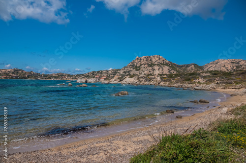 La Maddalena Archipelago National Park, on the coast of Sardinia province of Sassari,  northern Sardinia, Italy. © Luis