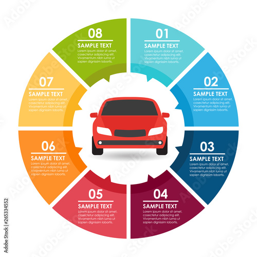 Car infographic