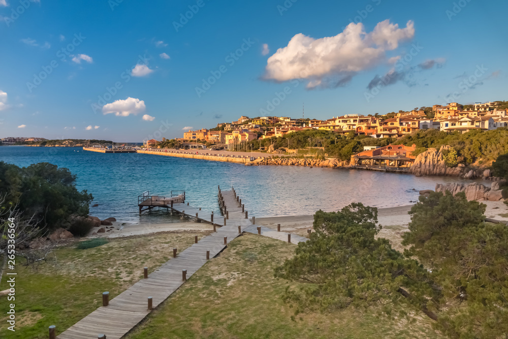 The town of Porto Cervo, Costa Smeralda, Sardinia, Italy