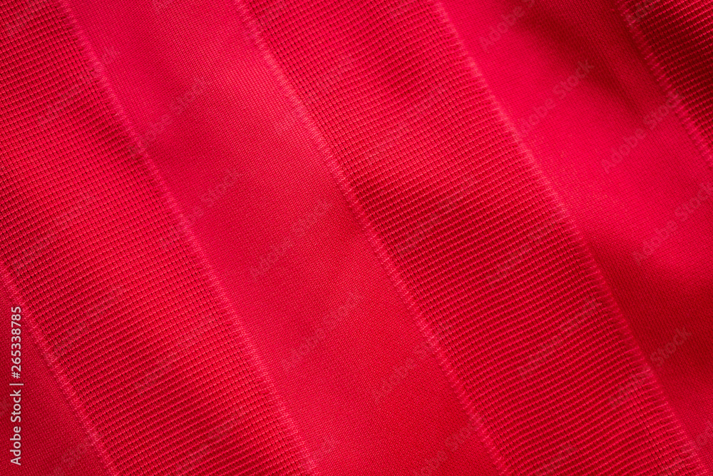 red sports clothing fabric jersey texture