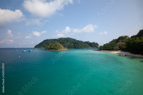 The snorkelling famous place of Koh Rang Island National Park where near to Koh Chang, Trat, Thailand