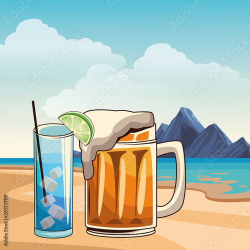 alcoholic drinks beverages cartoon