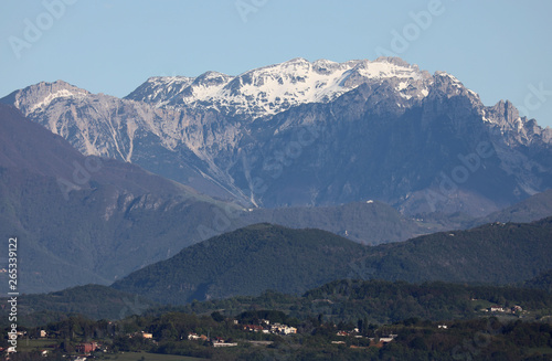 range mountains called Gruppo del CAREGA in Northern Italy