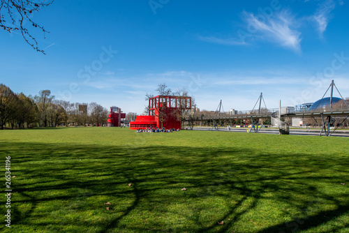 Parc de la Villette, Paris, France photo