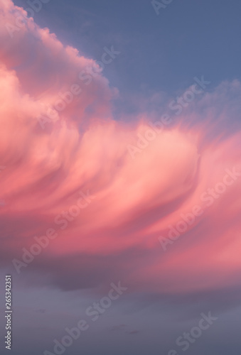 Clouds at sunset