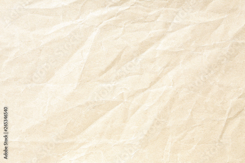 Crumpled old brown paper texture