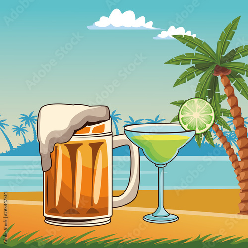 alcoholic drinks beverages cartoon