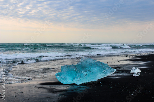 Jokulsarlon Glacier Lagoon. Southeast Iceland. photo