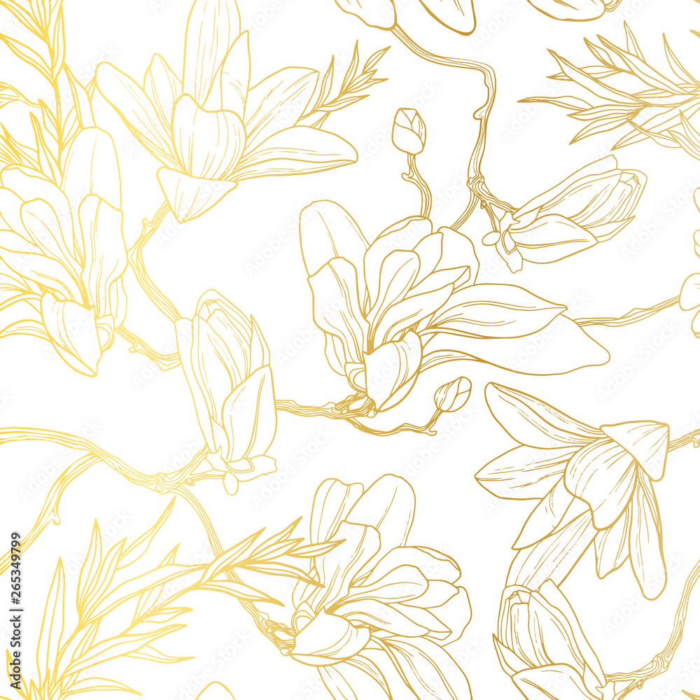 vector-vintage-gold-background-with-seamless-floral-pattern-stock