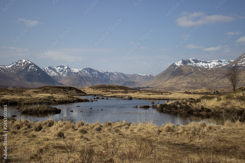 lake in mountains