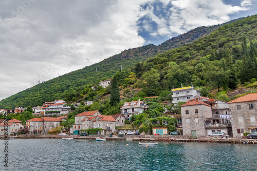 A small town by the sea. Montenegro