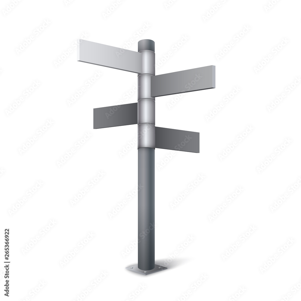 Vector street sign direction icon on white isolated background. For your design. Vector street sign direction icon on white isolated background. For your design.