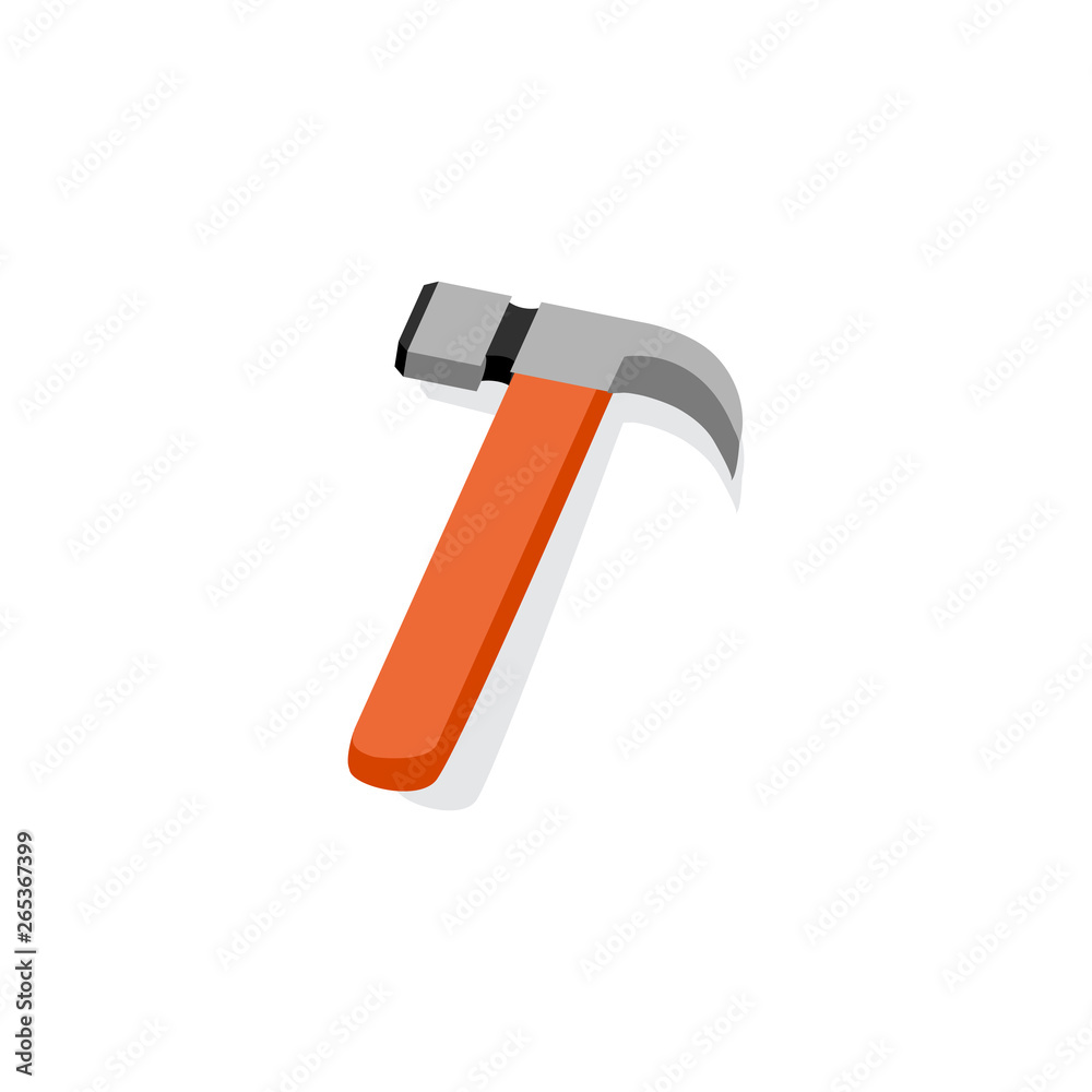 Hammer vector isometric style illustration Hammer vector isometric style illustration
