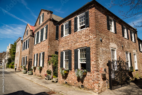 Historical downtown area of Charleston, South Carolina, USA