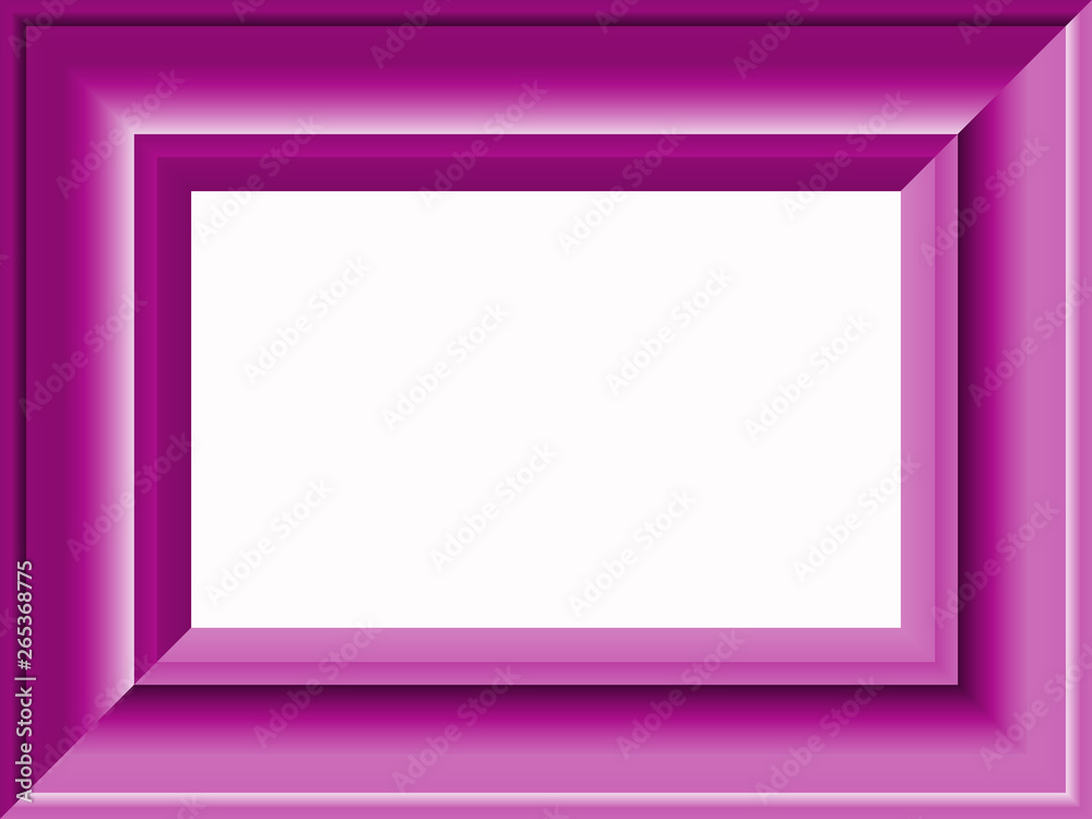 large rectangular purple frame illustration on a white background copy space large rectangular purple frame illustration on a white background copy space