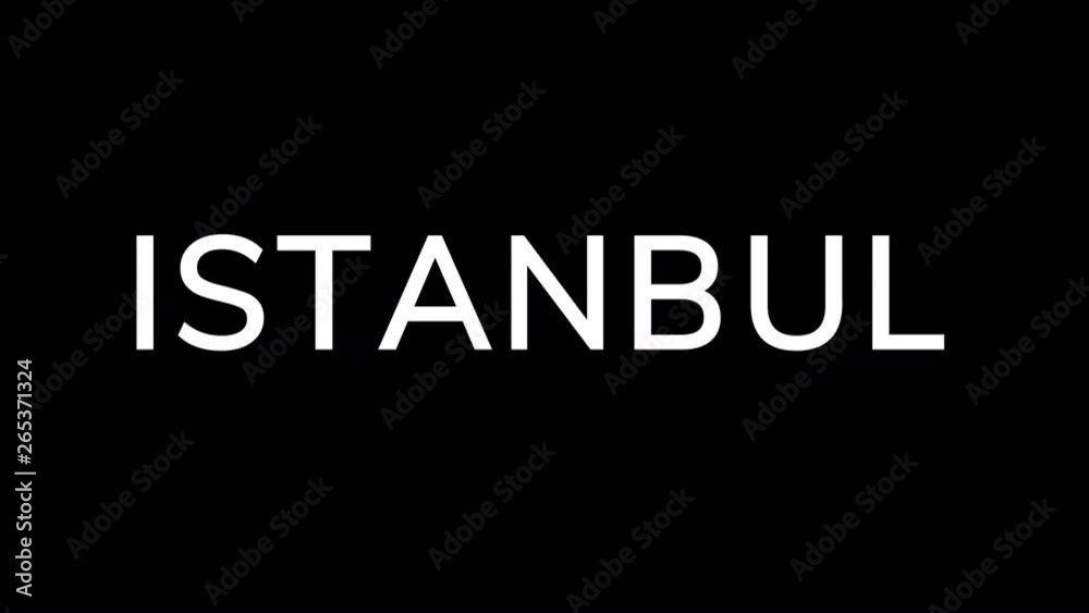 From the Glitch effect arises Big city ISTANBUL. Then the TV turns off. Alpha channel Premultiplied - Matted with color black From the Glitch effect arises Big city ISTANBUL. Then the TV turns off. Alpha channel Premultiplied - Matted with color black