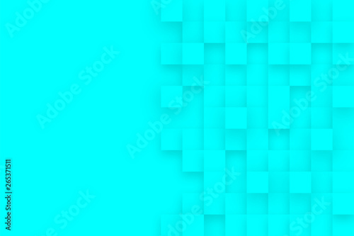 Abstract geometric background. Squares with shadows illustration.