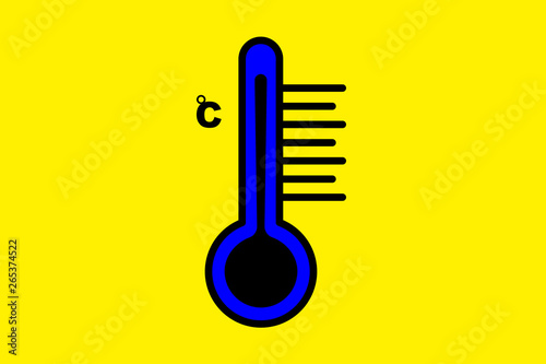 Thermometer icon , Vector illustration