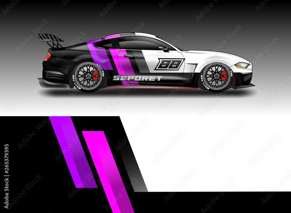 Car wrap designs vector . File ready to print and editable . Eps 10 Car wrap designs vector . File ready to print and editable . Eps 10