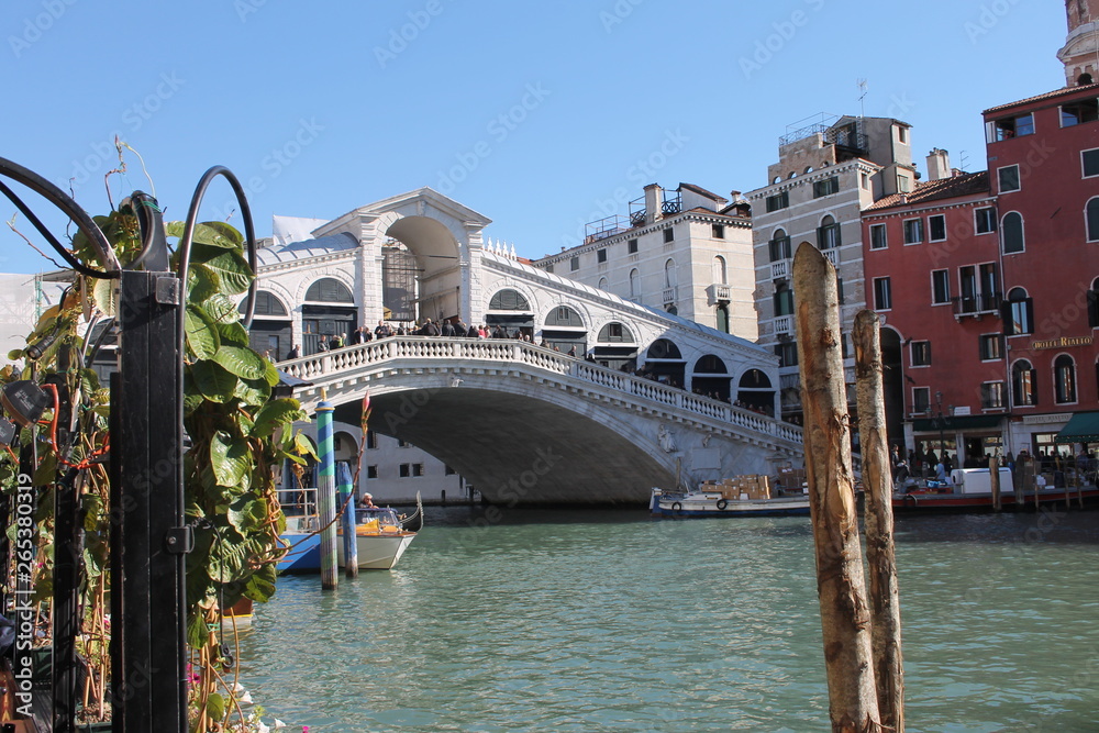 Rialto Brücke, Venedig, Italien 
