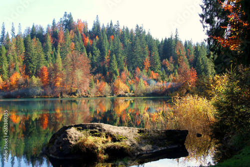 Crestasee, Schweiz photo