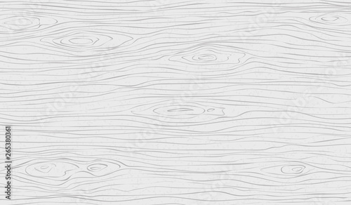 White wooden cutting, chopping board, table or floor surface. Wood texture. Vector illustration
