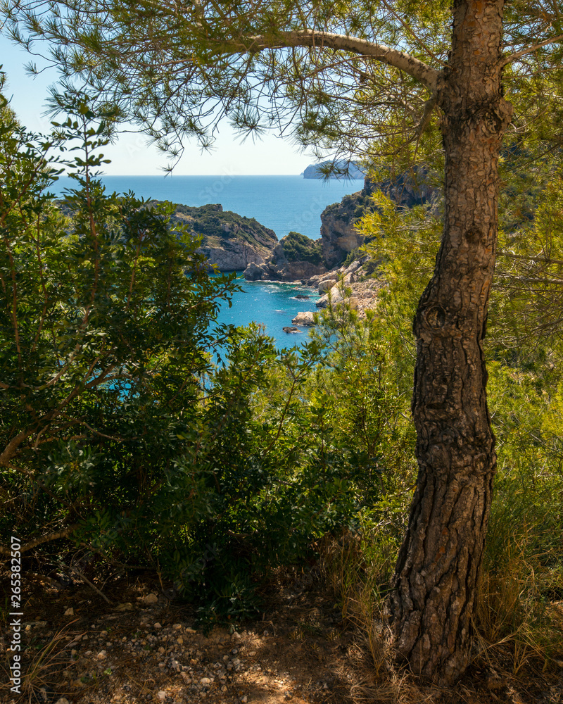 Fototapeta premium Ambolo Beach in Javea