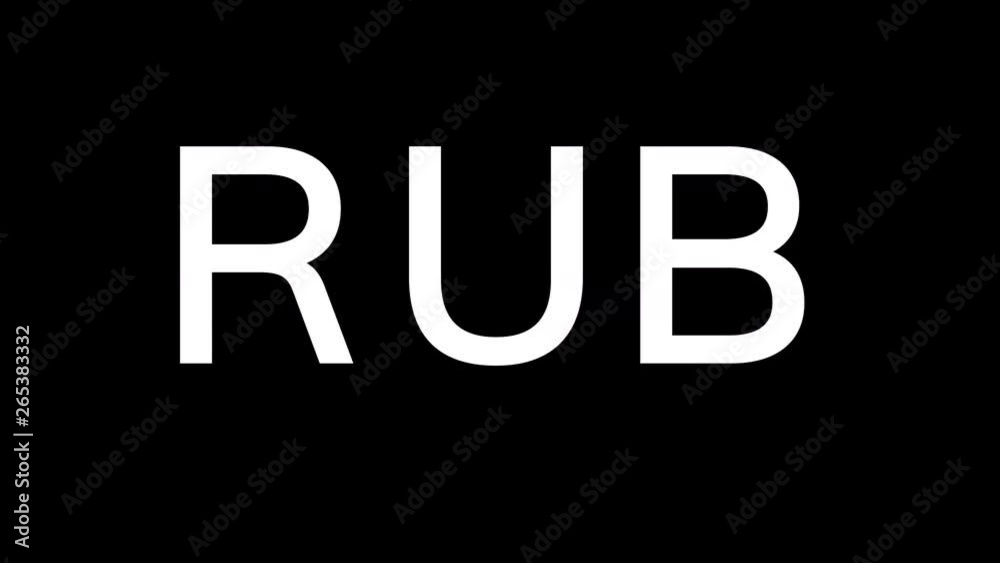 From the Glitch effect arises ISO code currency RUB. Then the TV turns off. Alpha channel Premultiplied - Matted with color black From the Glitch effect arises ISO code currency RUB. Then the TV turns off. Alpha channel Premultiplied - Matted with color black