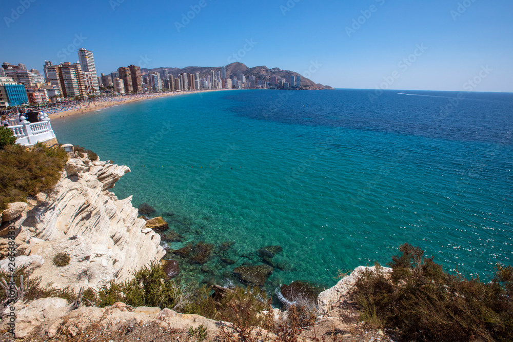 Fototapeta premium Benidorm in Spain