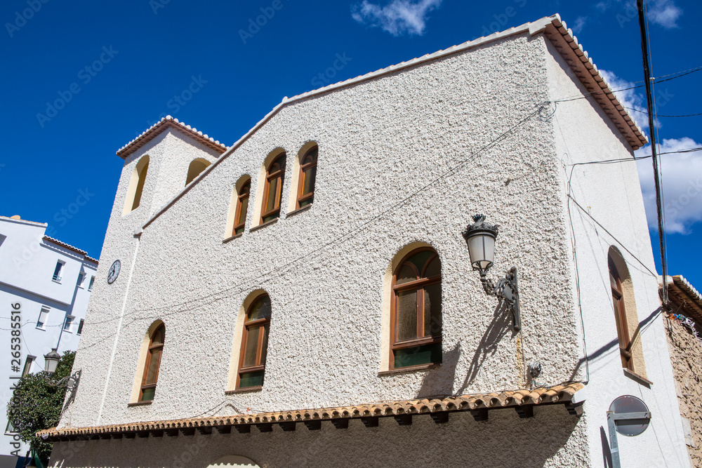 Fototapeta premium Iglesia Nuestra Senora De Los Desamparados in Moraira