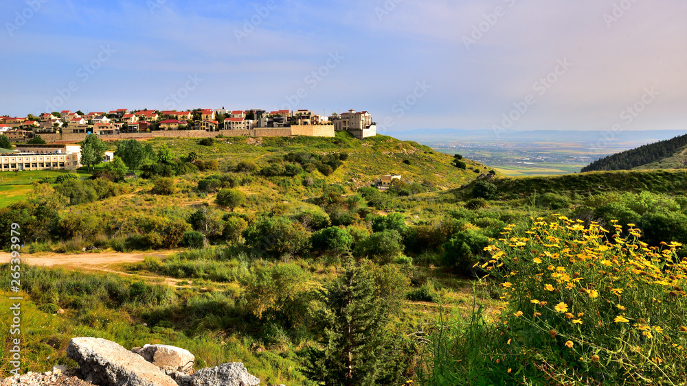 panoramic view in israel