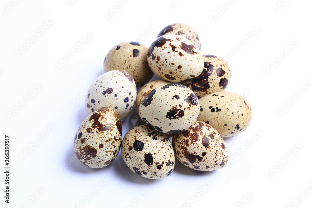 quail eggs isolated on white background quail eggs isolated on white background