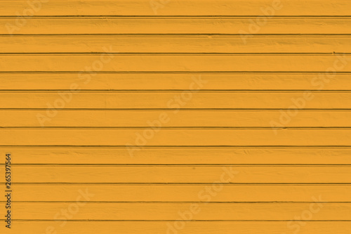 Texture background of wood plank colored in mango mojito color , trendy color of spring and summer 2019