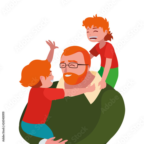 father with sons characters