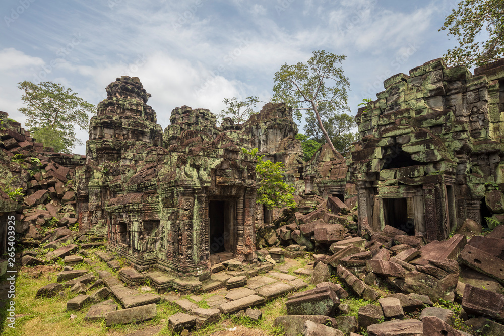 The incredibly beautiful Preah Khan temple ruins at Angkor, Siem Reap, Cambodia The incredibly beautiful Preah Khan temple ruins at Angkor, Siem Reap, Cambodia