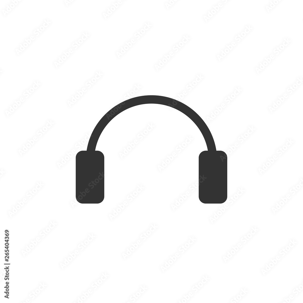 Headphone icon design template vector Headphone icon design template vector