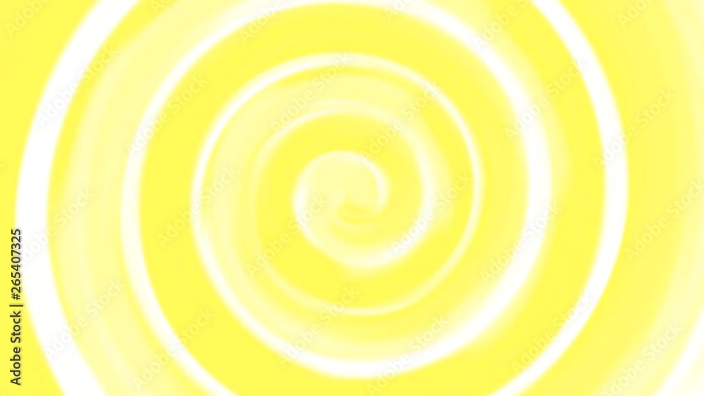 Painted yellow spiral swirl rotating in a spinning twirl twist with a seamless repeating loop. Colorful high definition motion background video clip Painted yellow spiral swirl rotating in a spinning twirl twist with a seamless repeating loop. Colorful high definition motion background video clip