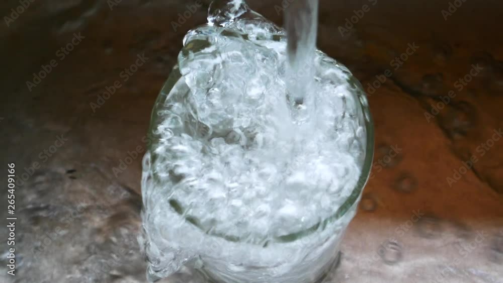 close up bubble soup texture background