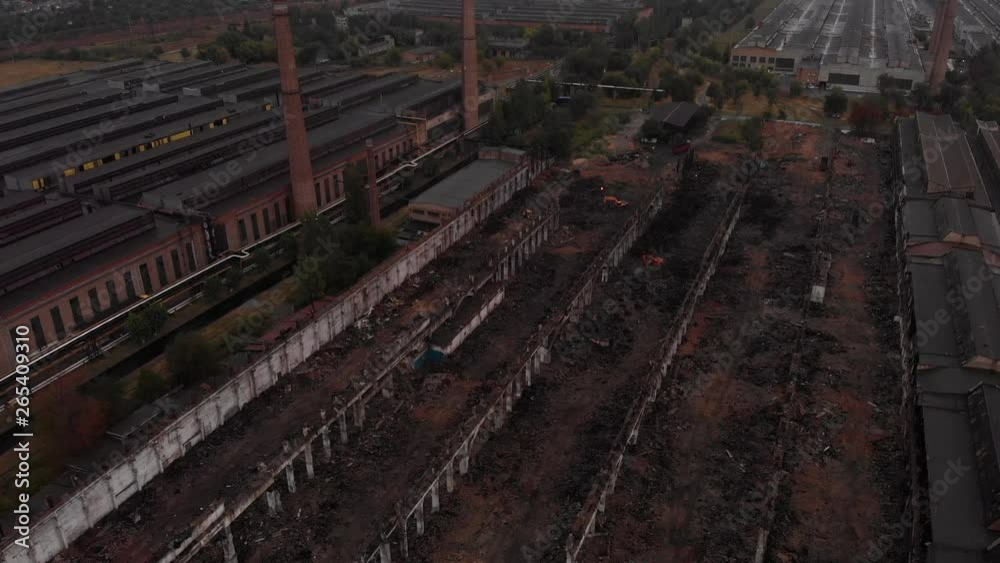 Old factory debris Old factory debris