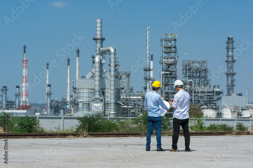 Engineer on refinery.