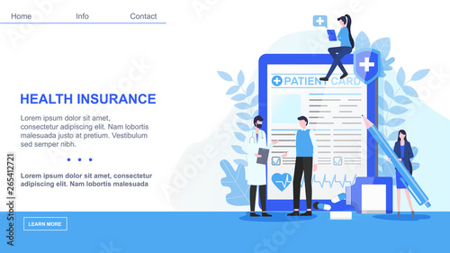 Male Doctor Patient Sign Health Insurance Contract