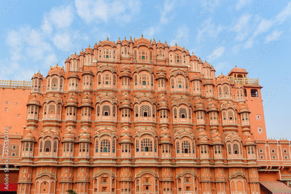 Hawa Mahal palace is Palace of Winds in Jaipur. India