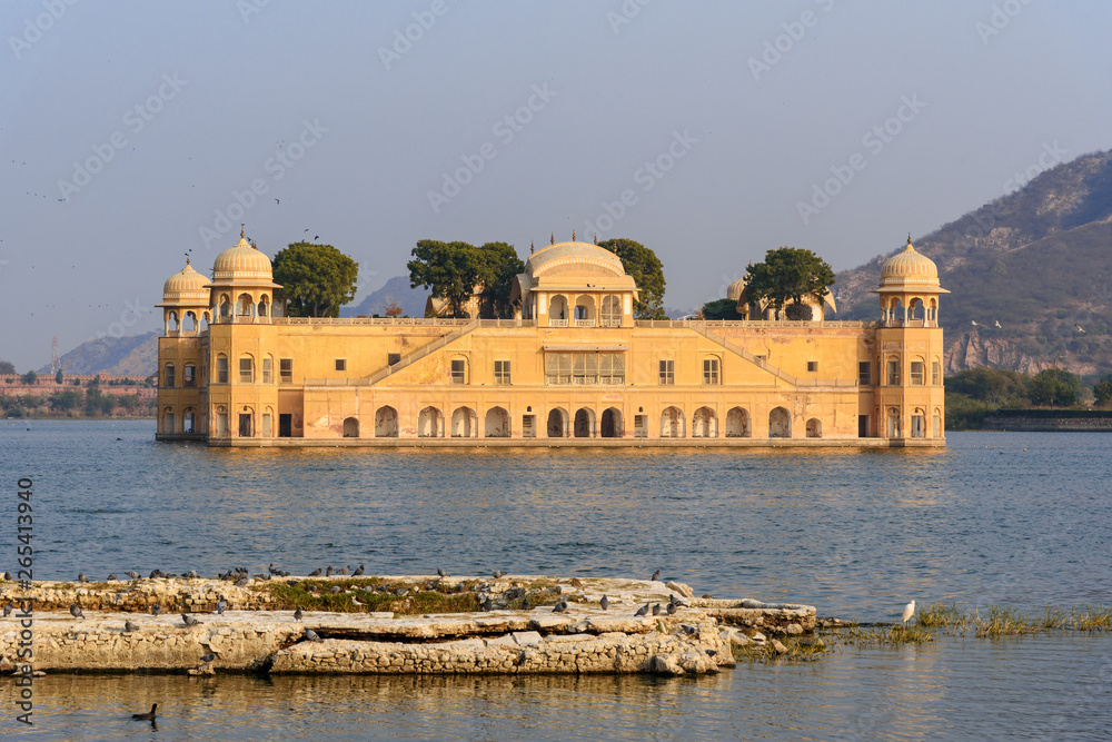 Jal Mahal is Water Palace in Man Sagar Lake in Jaipur. India